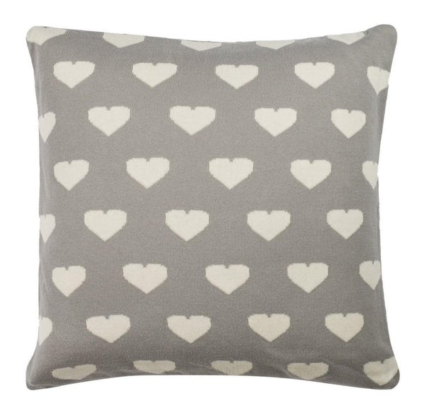 Safavieh Truelove Knit Pillow Light Grey/Natural PLS203A-2020
