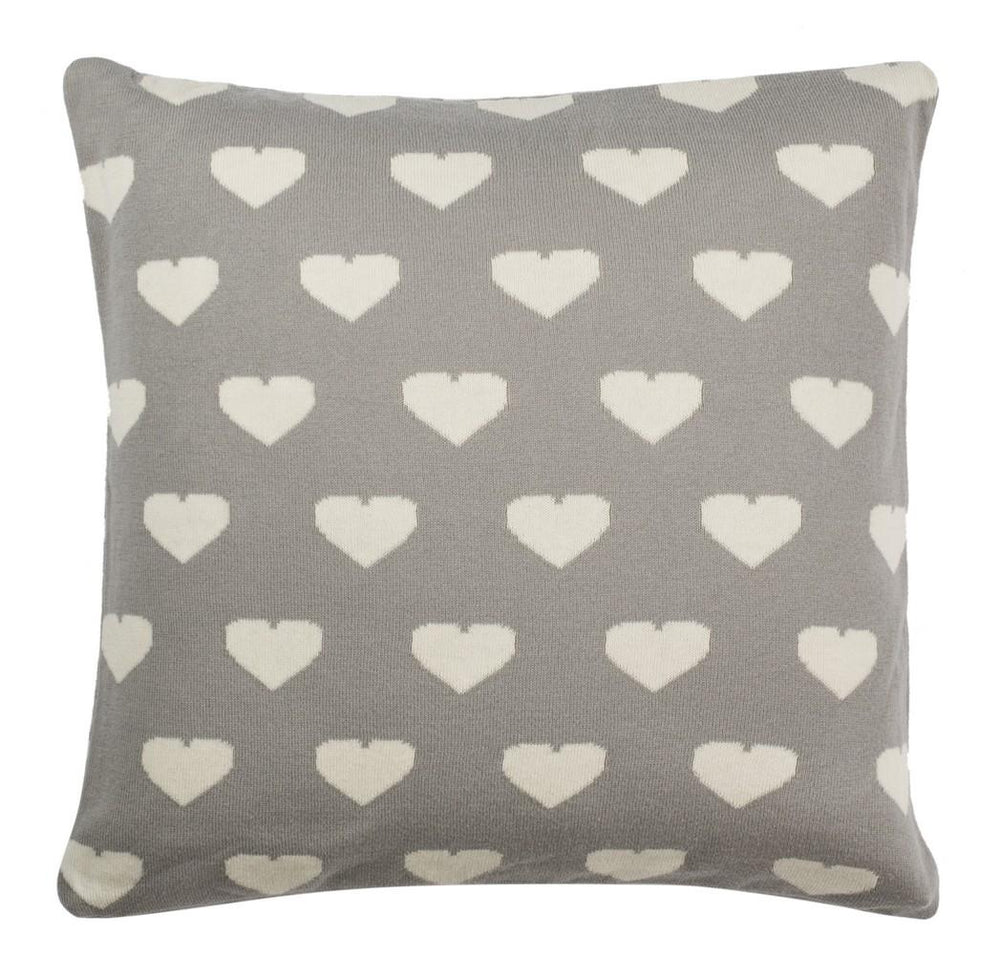 Safavieh Truelove Knit Pillow Light Grey/Natural PLS203A-2020