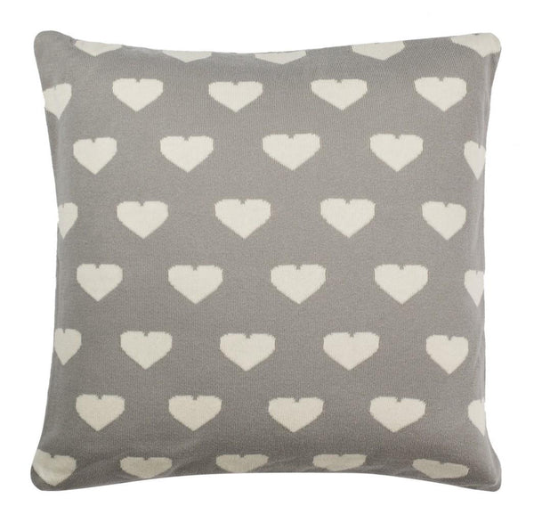 Safavieh Truelove Knit Pillow Light Grey/Natural PLS203A-2020