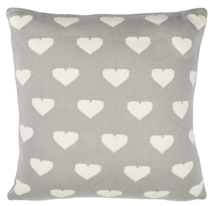Safavieh Truelove Knit Pillow Light Grey/Natural PLS203A-2020