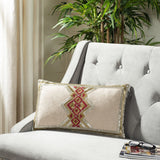 Safavieh Belsa Pillow Gold/Silver/Orange PLS2508A-1220