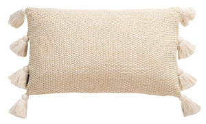 Safavieh Mari Pillow Beige/Gold PLS3002A-1624