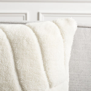 Safavieh Verli Pillow XII23 Ivory Micro Fiber PLS4503A-2222-SET