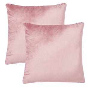 Safavieh Davina Pillow - Set of 2 XII23 Pink  Front & Back: 60% Viscose + 40% Cotton PLS500A-2222-SET2