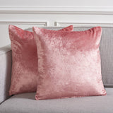 Safavieh Davina Pillow - Set of 2 XII23 Pink  Front & Back: 60% Viscose + 40% Cotton PLS500A-2222-SET2