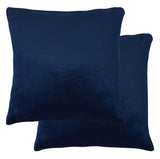 Safavieh Davina Pillow - Set of 2 XII23 Navy  Front & Back: 60% Viscose + 40% Cotton PLS500C-2222-SET2