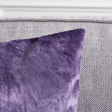 Safavieh Davina Pillow - Set of 2 XII23 Purple  Front & Back: 60% Viscose + 40% Cotton PLS500E-2222-SET2