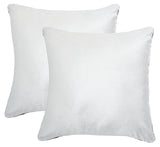 Safavieh Tabytha Pillow - Set of 2 XII23 Black/ Ivory  Front & Back: 60% Viscose + 40% Cotton PLS501A-2222-SET2