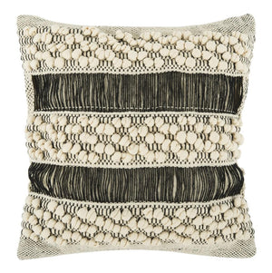 Safavieh Deva Pillow Black/Cream PLS601A-2020