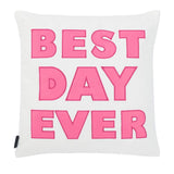 Safavieh Best Day Ever Pillow White/Pink PLS7041A-1818