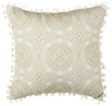 Safavieh Valencia Pillow XII23 Taupe/Beige 100% Polyester PLS7090A-2020