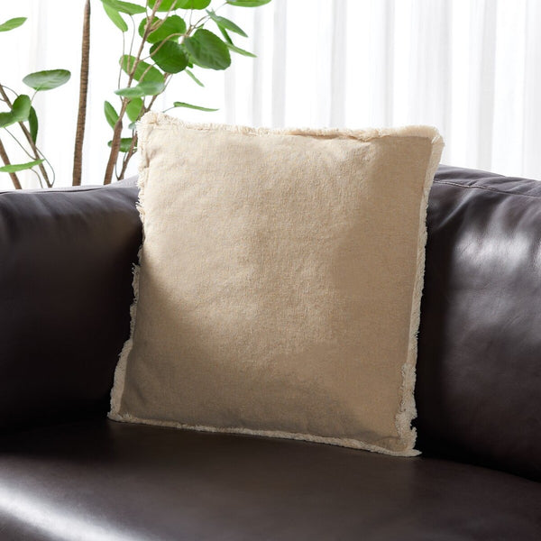Safavieh Rinley Pillow Beige/White PLS7163B-1818