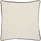 Safavieh Alaia, 18 X 18, Ivory/Brown, Wool Pillow Ivory / Brown PLS7223A-1818