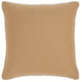 Safavieh Alaia, 18 X 18, Camel/Ivory, Wool Pillow Camel / Ivory PLS7223B-1818