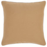 Alaia, 18 X 18, Camel/Ivory, Wool Pillow