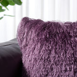 Safavieh Cali Shag Pillow Purple PLS735E-2020