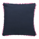 Safavieh Atalia Pillow XII23 Pink/Cream/Navy 45% Cotton; 55% Polyester PLS792A-2020