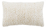 Safavieh Barlett Pillow XII23 Cream Cotton PLS878A-1818