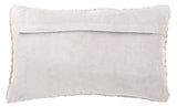 Safavieh Barlett Pillow XII23 Light Grey Cotton PLS878B-1818