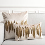 Safavieh Deston Darling Pillow XII23 Beige/ Gold/Copper Viscose/Cotton PLS880A-2424