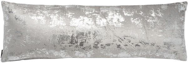 Safavieh Edmee Metallic Pillow XII23 Light Grey/Silver Viscose/Cotton PLS881B-2424