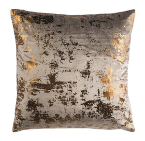 Safavieh Edmee Metallic Pillow XII23 Potato Brown/Copper Viscose/Cotton PLS881C-2424