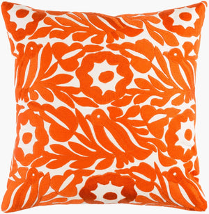 Surya Pallavi Handcrafted Woven Cotton Throw Pillow Global Boho Pattern for Sofa or Bed PLV001-2020D