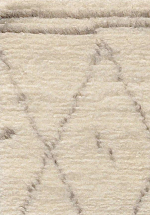 Pasargad Home Casablanca Moroccan Collection Hand-knotted Wool Area Rug - Luxurious & Cozy Design   Plw-01 6x9