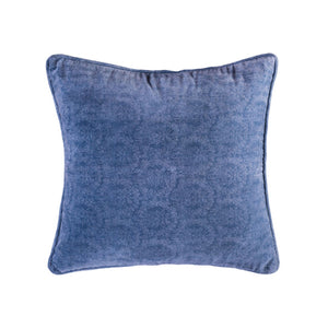 Bombay Damask 20x20 Reversible Pillow - Blue PLW001B Elk Home