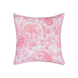 Rajasthan 20x20 Reversible Pillow - Pink and White PLW007B Elk Home