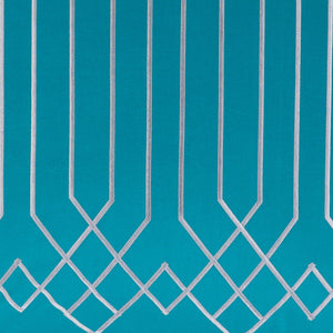 Surya Plaza 26"W X 26"L Cotton Sham From The Plaza Collection - Modern Style For A Chic Decor Update! Blue Cotton,Cotton Plz4002-es