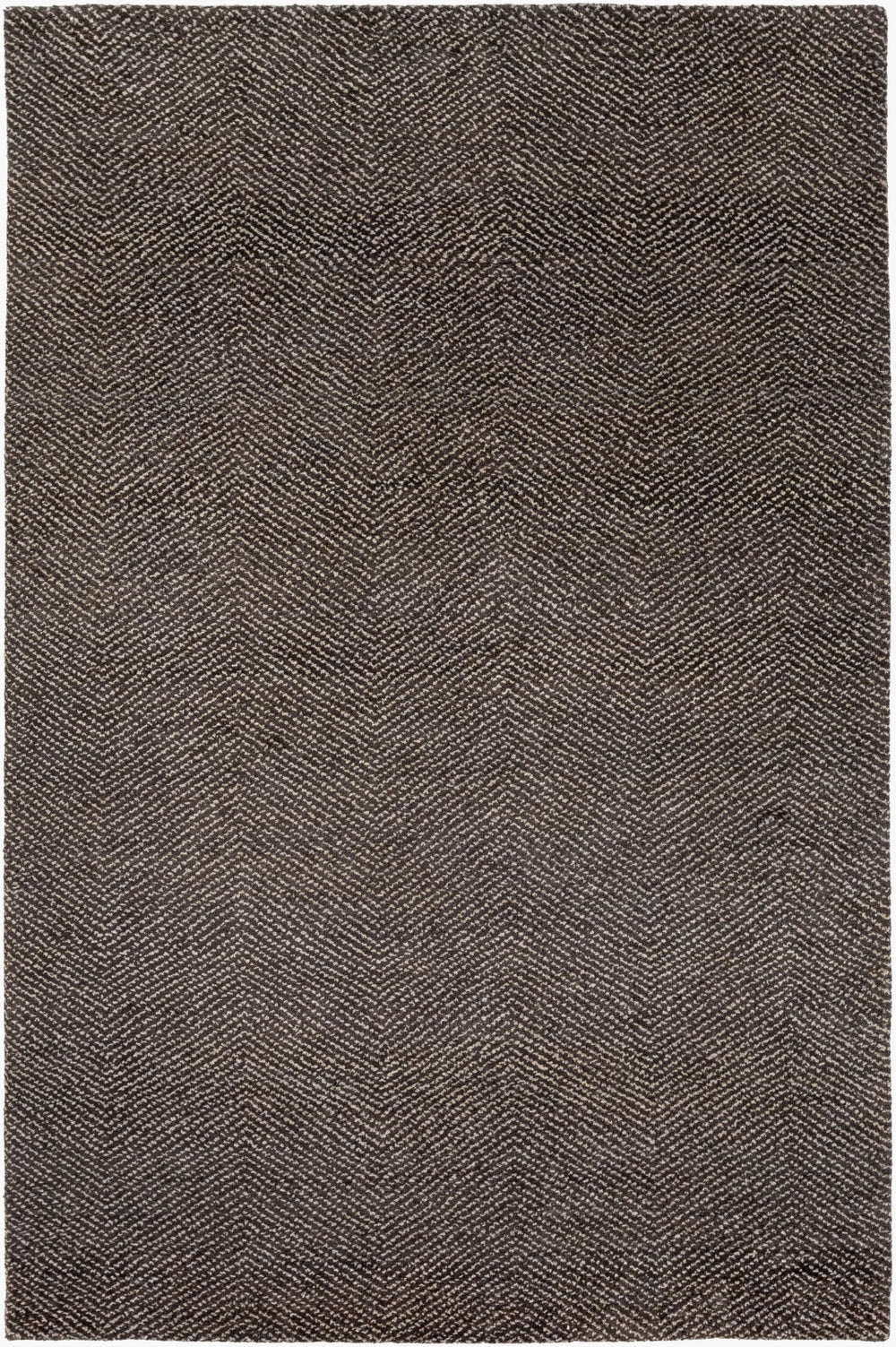 Surya Parma Hand Made Rug - 2' X 3' Scandinavian Modern Design In Wool & Viscose, Timeless Elegance! Charcoal Viscose,Wool Pma2302-23