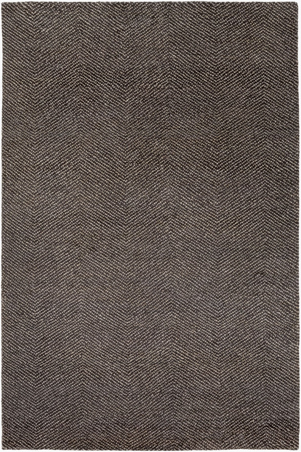 Surya Parma Hand Made Rug - 2' X 3' Scandinavian Modern Design In Wool & Viscose, Timeless Elegance! Charcoal Viscose,Wool Pma2302-23