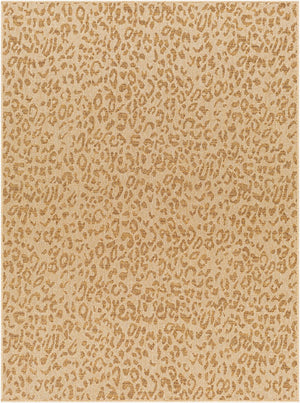 Livabliss Pismo Beach Flatweave Polypropylene Indoor Outdoor Rug for Entryway Patio Use Tan, Amber 2' x 2'11" PMB2300-23