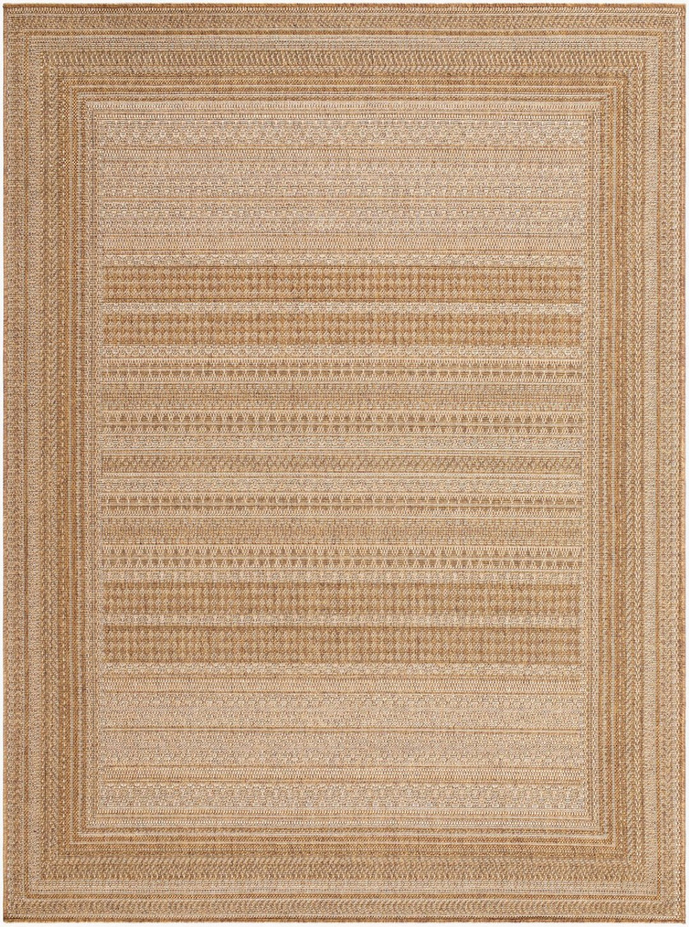 Livabliss Pismo Flatweave Polypropylene Area Rug for High Traffic Dining and Entryway Spaces PMB2306-710RD