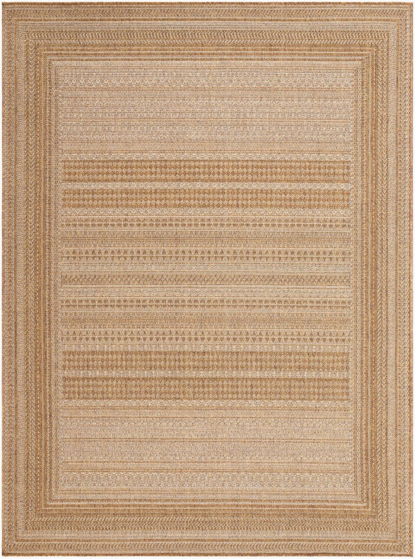 Livabliss Pismo Flatweave Polypropylene Area Rug for High Traffic Dining and Entryway Spaces PMB2306-710RD