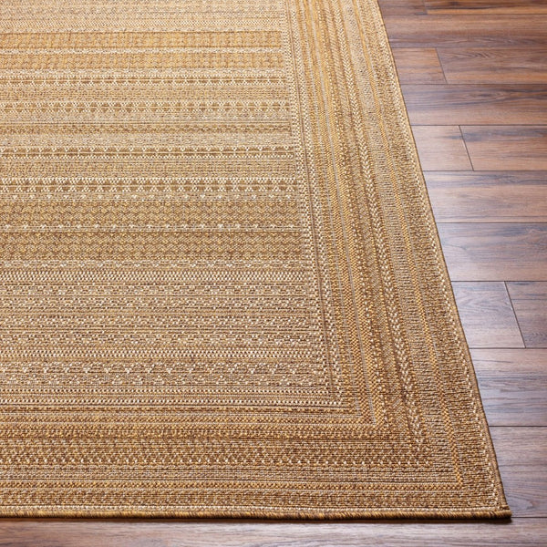 Livabliss Pismo Flatweave Polypropylene Area Rug for High Traffic Dining and Entryway Spaces PMB2306-710RD