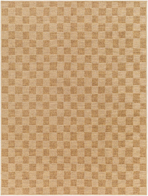Livabliss Pismo Beach Outdoor Polypropylene Rug Uv Resistant Patio Balcony Machine Woven Amber, Tan 9'2" x 12' PMB2310-9212