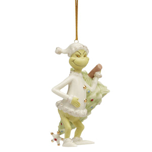Lenox The Grinch Stealing The Tree Ornament Ivory, NO COLOR PORCELAIN 895813