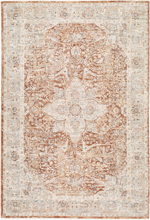Livabliss Poem Turkish Inspired Classical Motif Polyester Area Rug for Living and Dining Rooms Ivory, Beige 10' x 13'11" PME2311-101311
