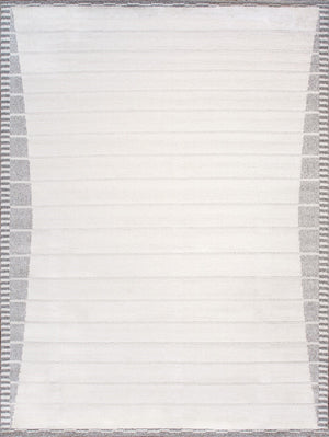 Pasargad Sutton Luxury Power Loom Striped Area Rug - Elegant Contemporary Design For Any Space   Pmf-548iv 8x10