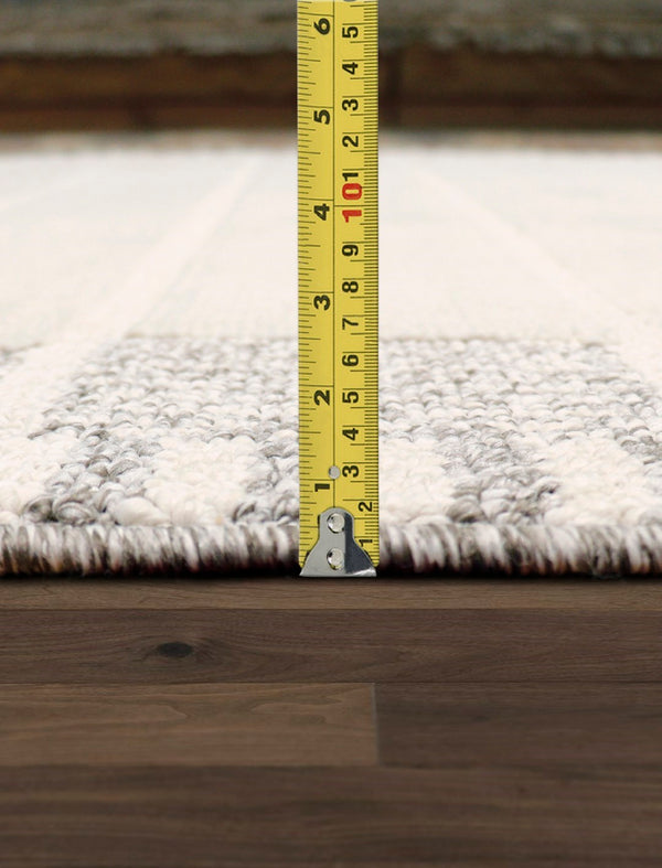 Pasargad Sutton Luxury Power Loom Striped Area Rug - Elegant Contemporary Design For Any Space   Pmf-548iv 8x10