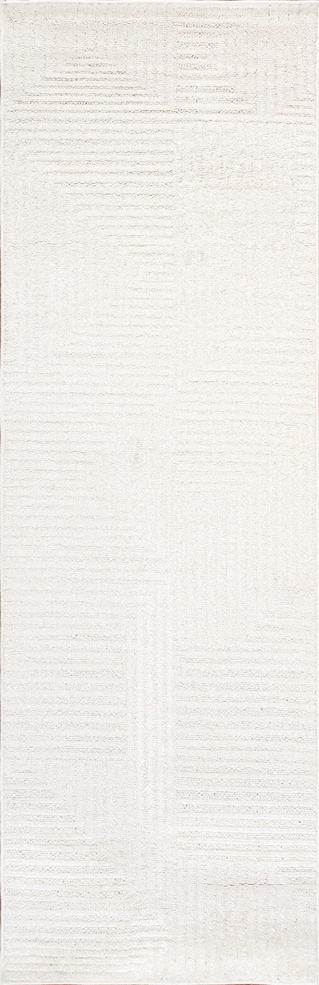 Pasargad Sutton Luxury Power Loom Striped Area Rug - Elegant Contemporary Design For Any Space   Pmf-551iv 2.07x8