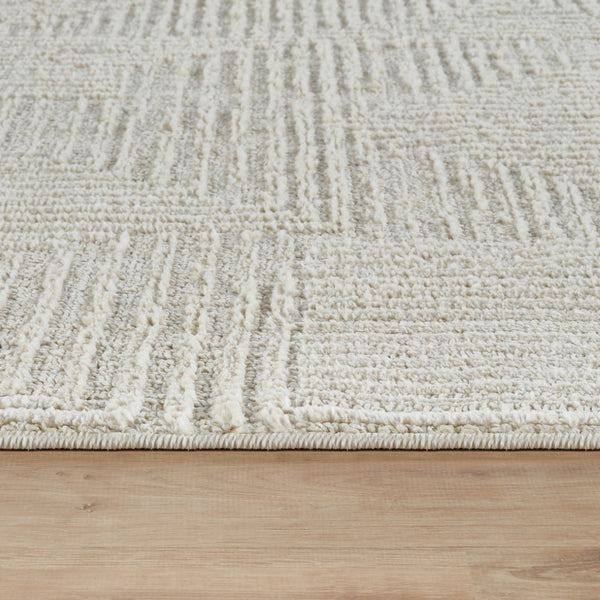 Pasargad Sutton Luxury Power Loom Striped Area Rug - Elegant Contemporary Design For Any Space   Pmf-551iv 4x6