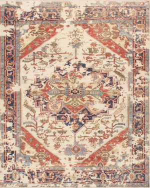 Pasargad Home Serapi Hand-Knotted 100% Wool Area Rug - Luxurious Softness & Timeless Style for Any Room