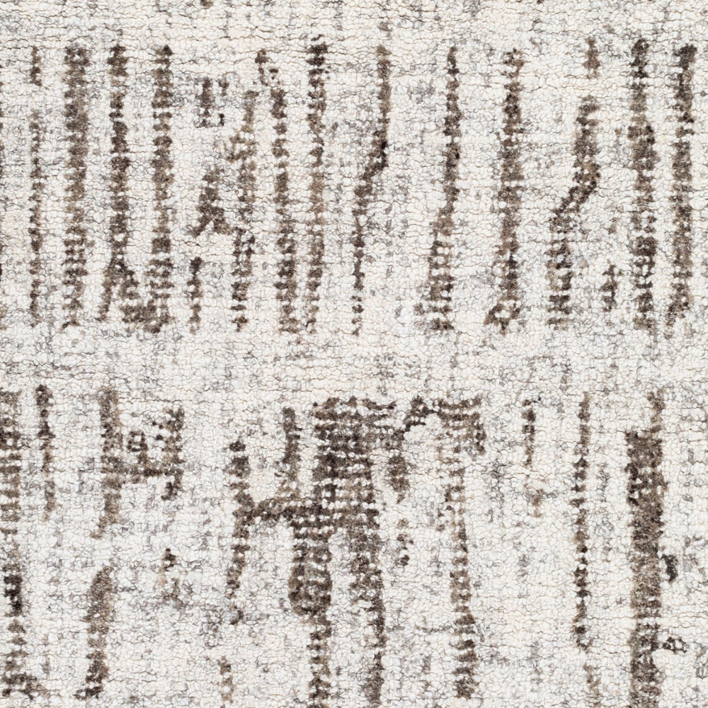 Surya Primal Pml-1000 2' X 3' Luxurious Handmade New Zealand Wool & Viscose Rug For Modern Homes Gray Nz Wool,Viscose Pml1000-23