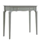 Homelegance By Top-Line Cayenne 1-Drawer Wood Accent Console Sofa Table Grey Rubberwood