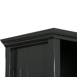 English Elm Acadian 9-Cube Bookcase Storage Unit - Timeless Black Design For Home & Office Organization Needs B136P158450