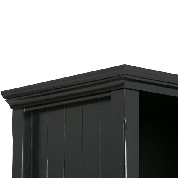 English Elm Acadian 9-Cube Bookcase Storage Unit - Timeless Black Design For Home & Office Organization Needs B136P158450