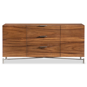 Bernhardt Bernhardt Brasea Solid Suar Wood Buffet with Adjustable Shelves and Soft Close Drawers 394134